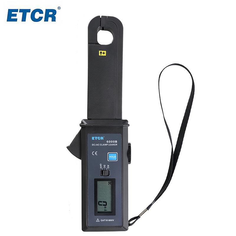 【广州铱泰ETCR6000B直流/交流钳形漏电流表 汽车漏电流钳表