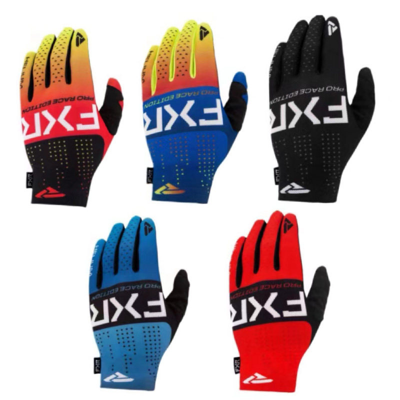 可触屏夏季骑行手套越野摩托车公路山地自行车男女户外运动冰丝
