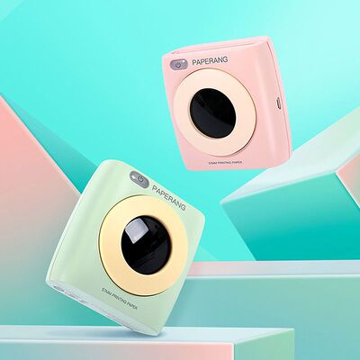 paperang喵喵机p2小型打印机蓝牙作业帮错题机标签手机照片打印机