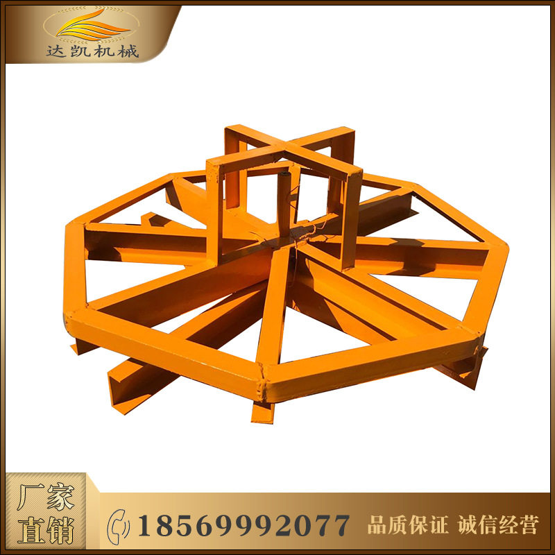 现货钢筋放料盘 钢筋调直机适用配件 盘圆盘螺放料架 铁线放线盘