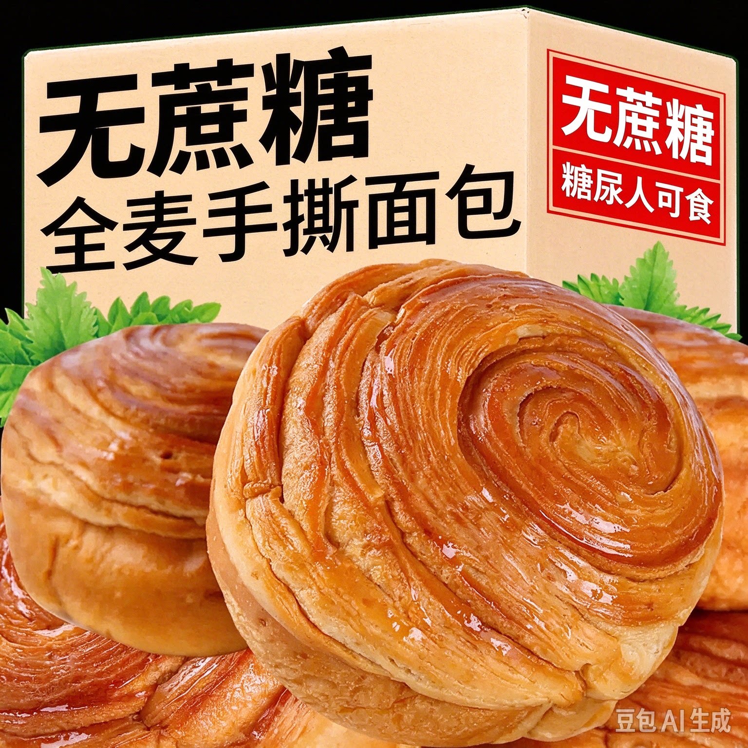 全麦面包粗粮官方旗舰店