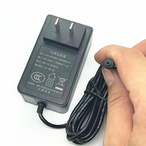 DERE戴睿R9 笔记本电源充电器JHD-AP036C-120300AA-A 12V3A适配器