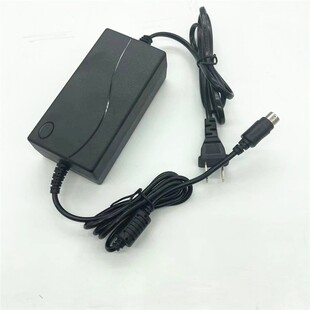 09017 5.5V4.0A圆口4针4P电源适配器线 KHD 兼容中威光端机充电器