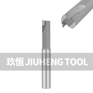 进口PCD铣刀钨钢刀体立铣刀1-12双刃金刚石铣刀陶瓷石墨硅铝铣刀