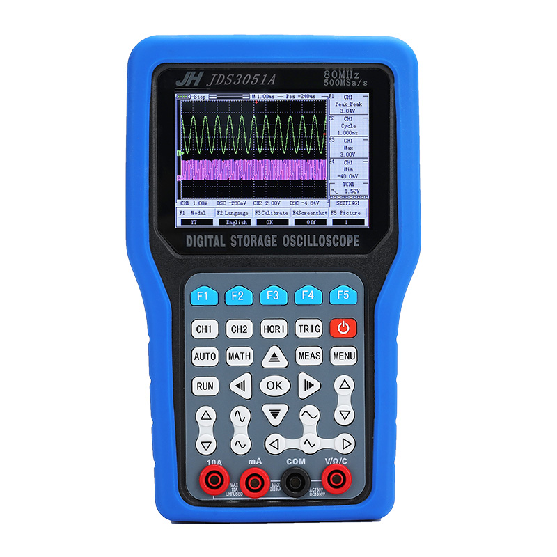 金涵手持示波器JDS3051A\3082A\3072E双通道万用表函数信号发生器
