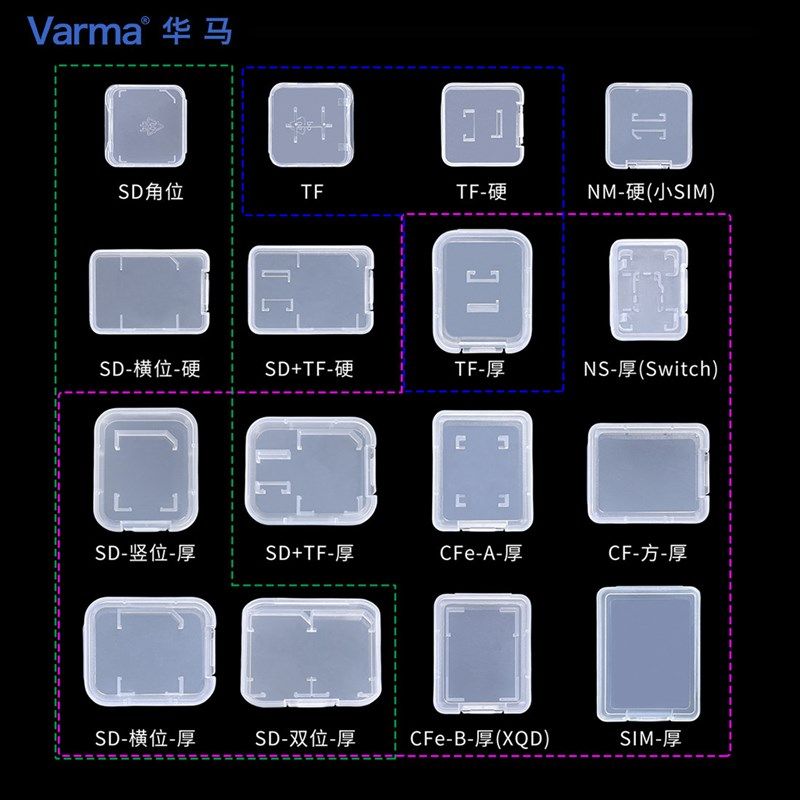 TF卡收纳盒SD内存储卡盒子NMsim塑料NS游戏卡CFeA/B小白盒PP盒XQD,工业油品/胶粘/化学/实验室用品,实验室漏斗,淘宝优惠券,粉丝福利购,淘宝优惠卷