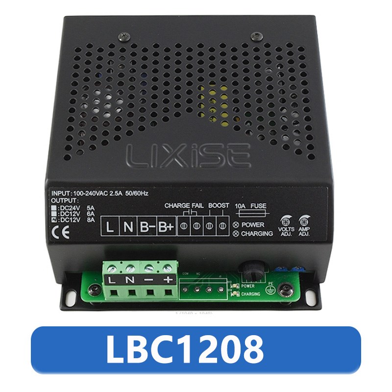 力可赛柴油发电机组电瓶智能浮充LBC2405B电池充电器LBC2403-1206