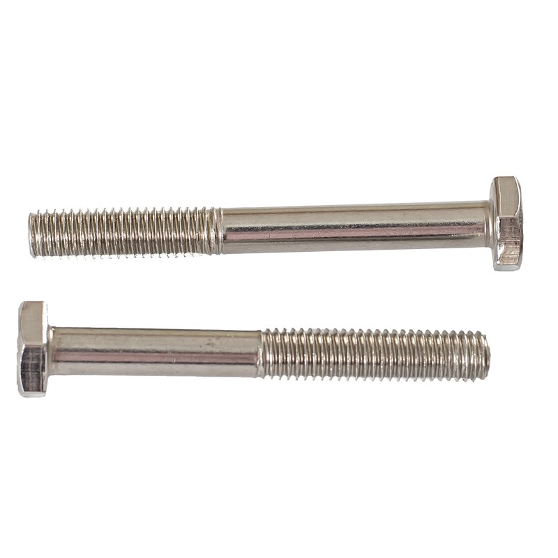 不锈钢半牙外六角螺丝加长螺杆半螺纹螺栓穿墙丝杆M6M8M10M12M16