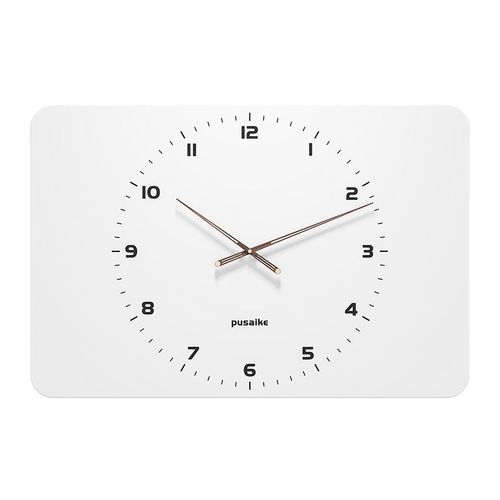 新款家用装饰电表箱带钟表客厅个性电闸箱挂钟创意遮挡配电箱时钟