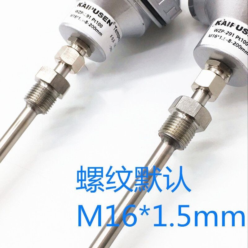 铂热电阻 PT100 WZP-230 PT100温度K传感器 变送器探头 铠装热电