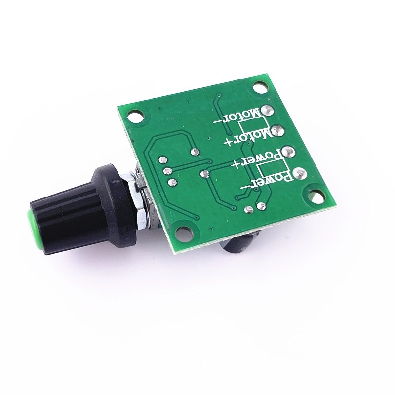 PWM直流电机调速器1803BK 1.8V 3/5/6/1J2V 2A调速模块带开关B100