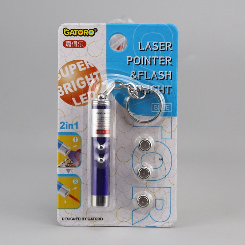 学生激光灯红色光迷你手电筒小型照钱紫色验钞灯远射镭射红外线笔