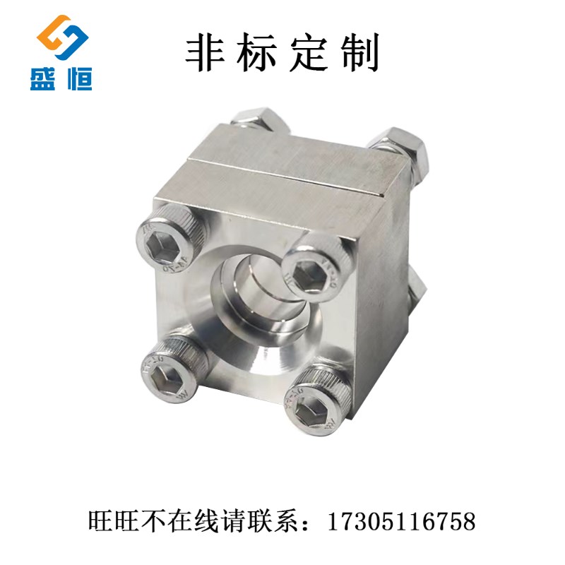 304不锈钢SAE液压方法兰国标日标JIS F7806-1996直通焊接方形法兰