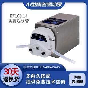 BT100实验室蠕动泵小型多通道高精度大流量恒流泵调速工业蠕动泵