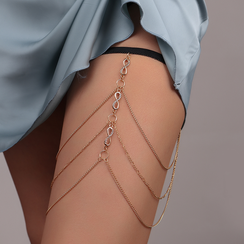 each Sexy Long Tassel Multilayer Body Jewelry Dress Decorate-封面