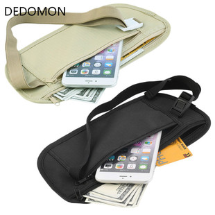 Cloth Waist Bags Travel Pouch Hidden Wallet Passport Money