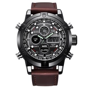 男表Men's watch man wrist watches calendar watch час