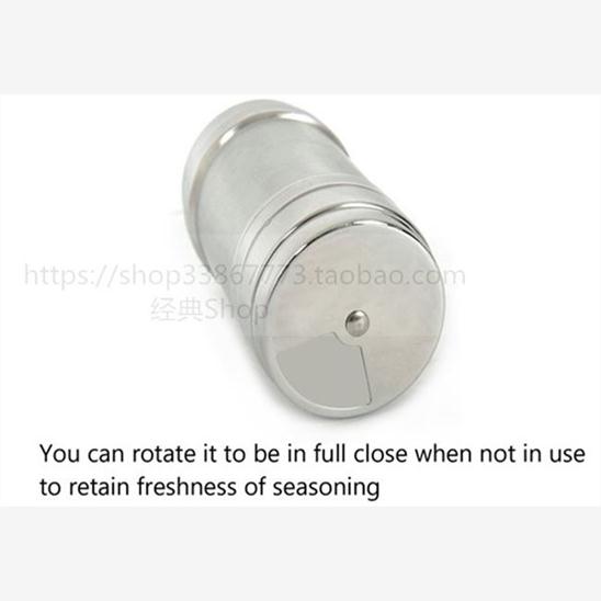 BBQ Dredge Salt Sugar Spice Pepper Shaker Seasoning Can粉罐