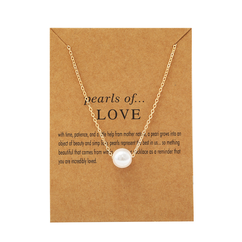 Creative pearl clavicle chain animal Fashion necklaces party