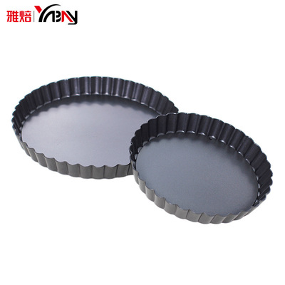Tart Quiche Flan Pan Molds Pie Pizza Cake Round Mould 披萨盘
