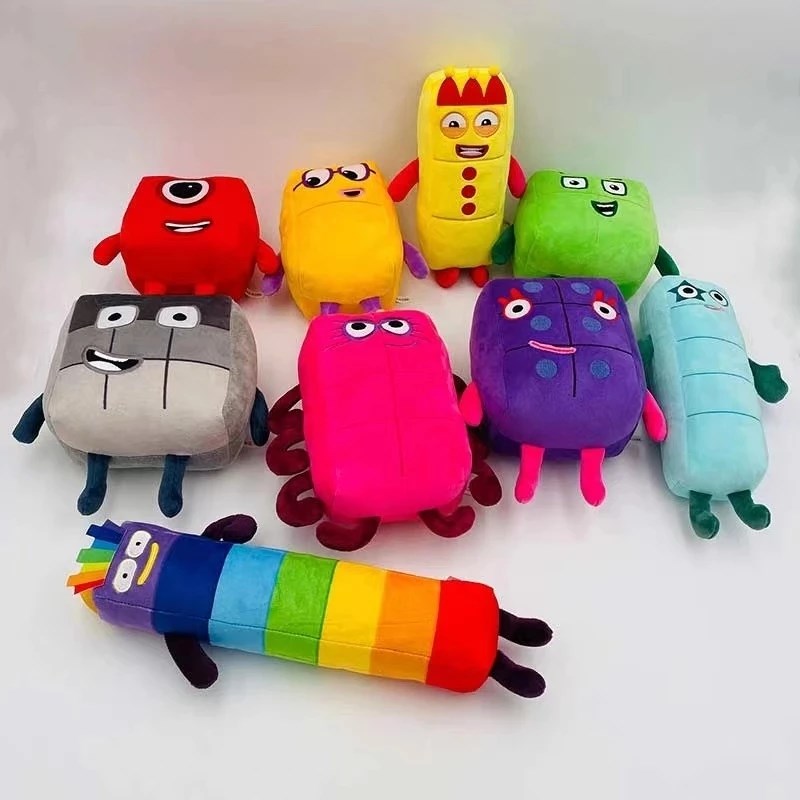 Numberblocks Plush Doll Educational Stuffed Number Blocks To