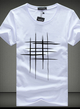 2020Men Summer Casual Cotton Shirts Tops Male t shirt男士T恤