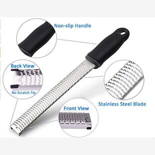 Zester Grater Cheese Lemon Ginger Potato Zester不锈钢芝士刨