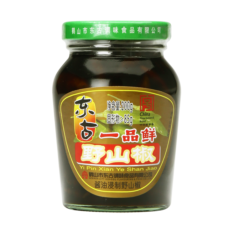 东古一品鲜野山椒200g炒菜调味料