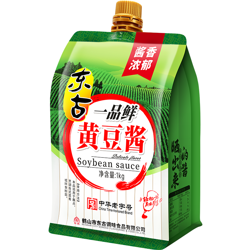 东古一品鲜黄豆酱1KG袋装