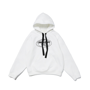 chrisoubydan欧阳丹2025秋冬新款抽绳设计连帽卫衣