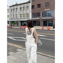 chrisoubydan欧阳丹2025春夏新款条纹吊带背心