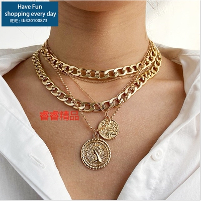 exaggeration Jewelry pendant necklace fashion ladies choker