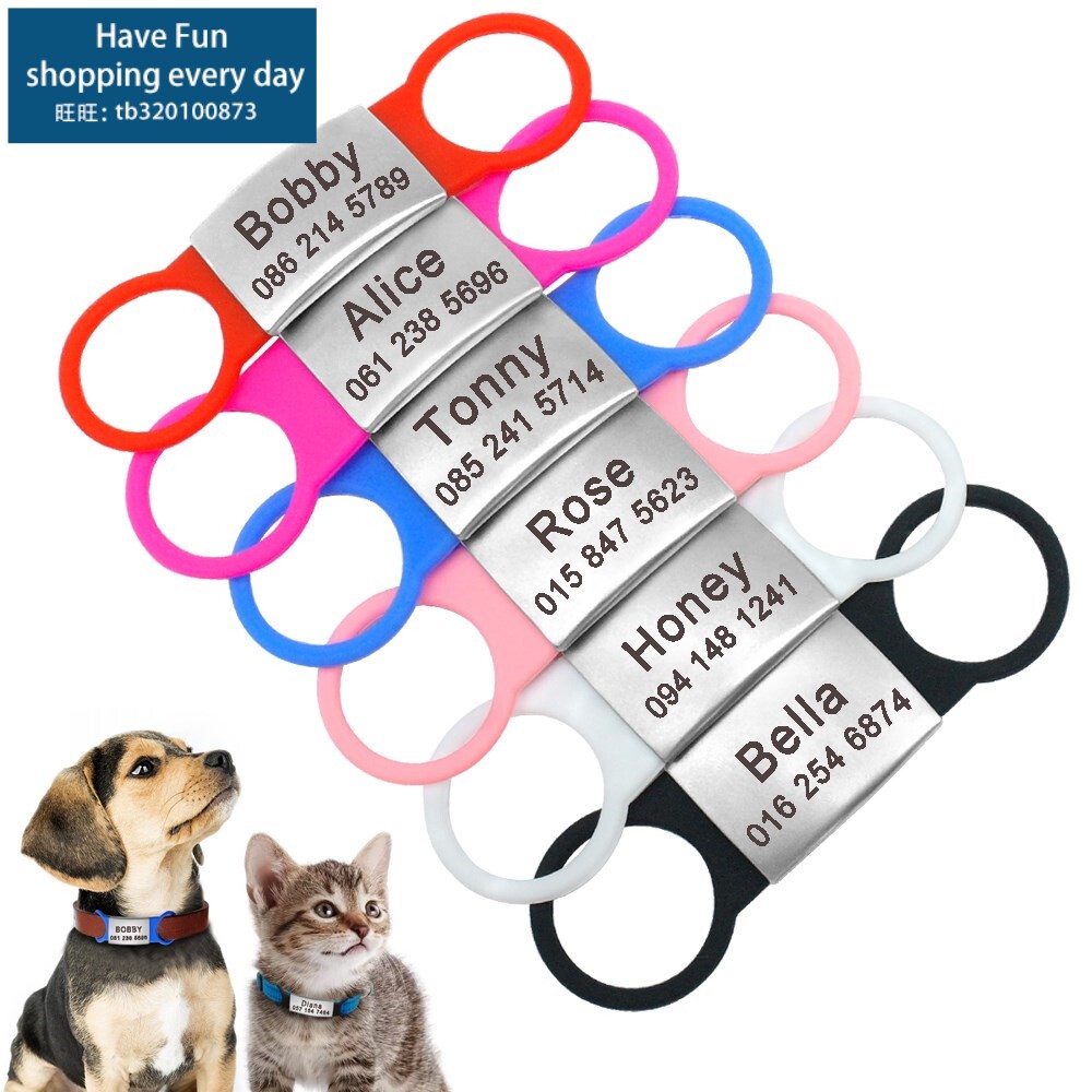 Stainless Steel Pet ID Tags Personalized For Small Dogs