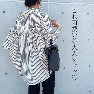 亚马逊跨境外贸日系2023夏季新款立领开叉落肩长袖衬衫T-shirt