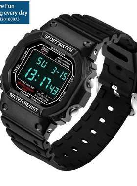 Men's SANDA LED Digital Watch Men 2019 Sport Wrist watch