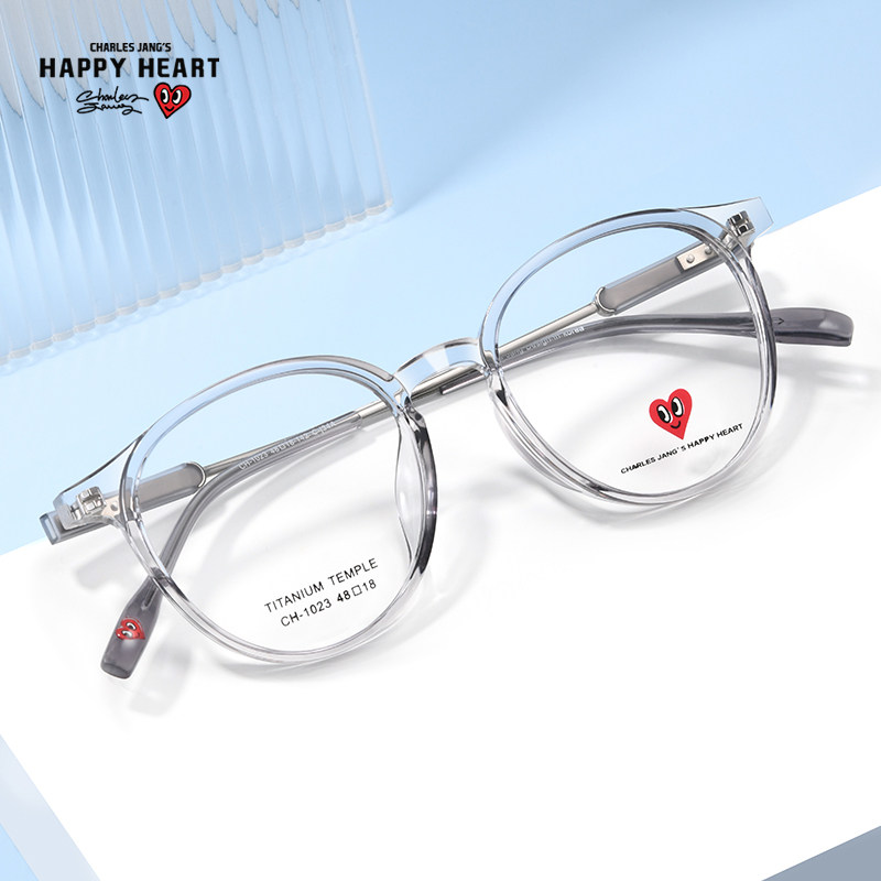 查尔斯桃心眼镜近视女款可配度数散光镜片透明镜框镜架防蓝光1023,ZIPPO/瑞士军刀/眼镜,定制成品光学镜,淘宝优惠券,粉丝福利购,淘宝优惠卷