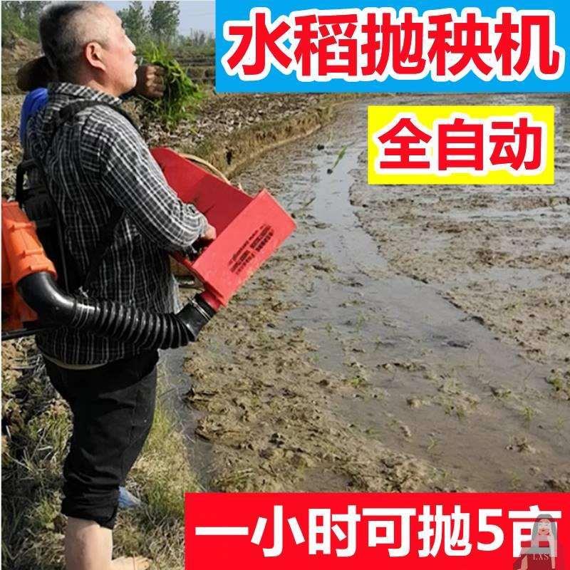 抛秧盘播种器水稻抛秧机抛秧盘播种器全自动背负式电动撒秧机插秧