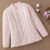 女士棉花手工棉衣 成人贴身内胆加厚棉袄 老年人居家保暖棉服冬