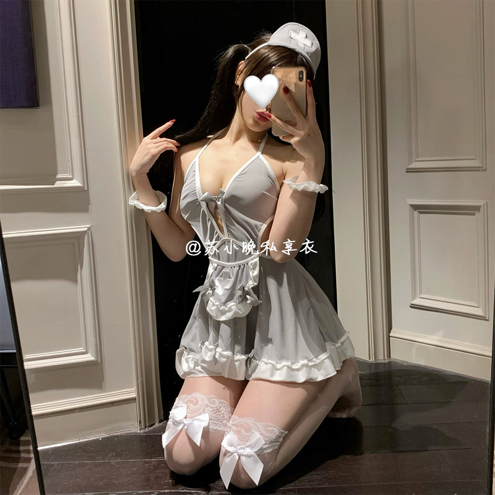 苏小晚甜蜜诊疗~情趣内衣性感cos护士制服诱惑纯欲趣味套装私房衣