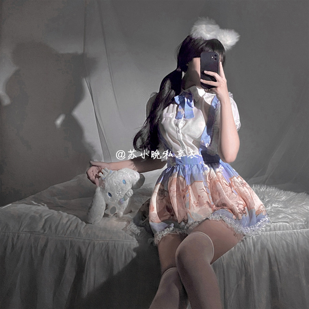 苏小晚 你的夜间甜点~可爱女仆套装纯欲诱惑女佣角色制服情趣内衣