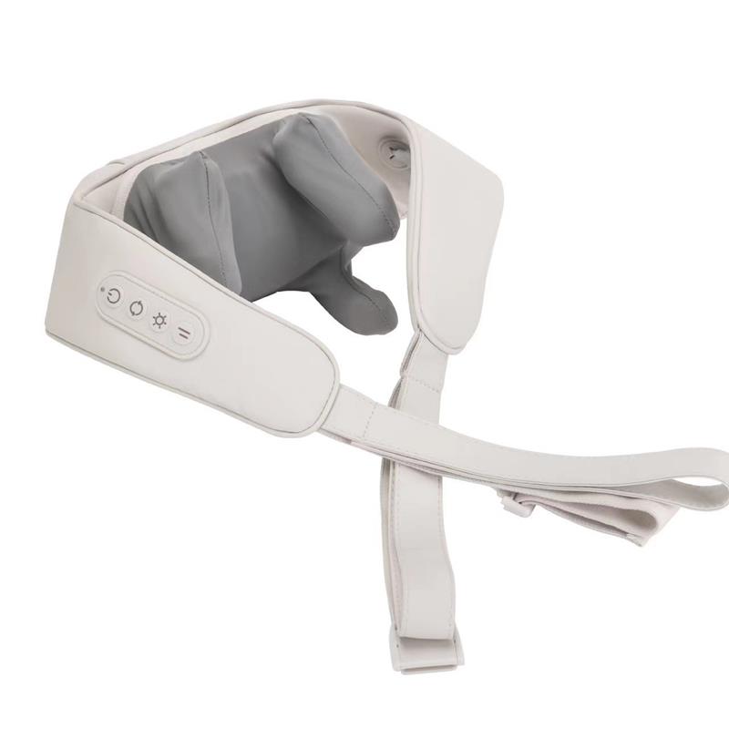 新款斜方肌肩颈疏通颈椎按摩器家用揉捏提拉 多功能按摩披肩