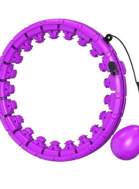 源头新型呼啦圈24节hula hoop智能按摩甩不掉的呼啦圈