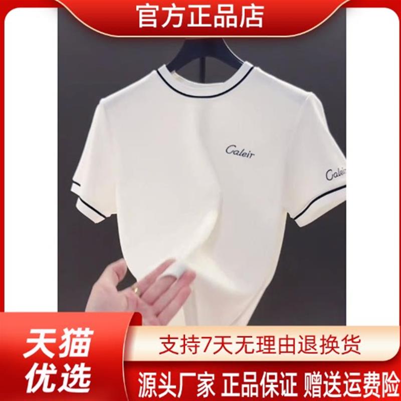 Pilotis2026新款夏季网红爆款短袖T恤男士高级感轻奢简约百搭上衣