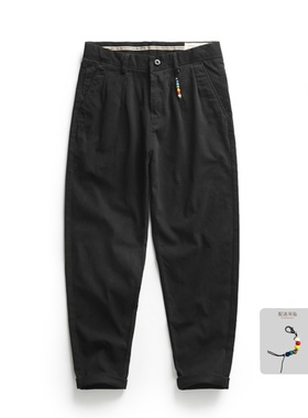 KIDD服饰春季新款重磅男女同款阿美咔水洗宽松百搭工装裤休闲裤