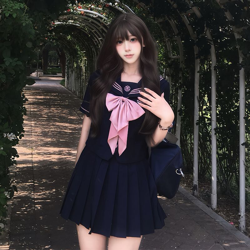 糖果物语【川屿高】原创正版jk制服日系水手服学院风校供短袖长款