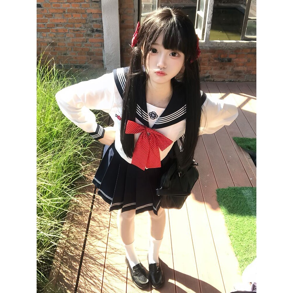 【楼梦女子】轻音柠檬原创水手服JK制服/DK制服/