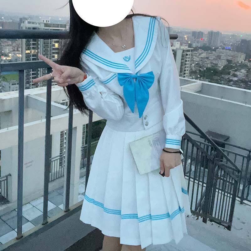 春影和诗【苍灵】原创JK制服套装水手服女长袖短袖夏日系学院风
