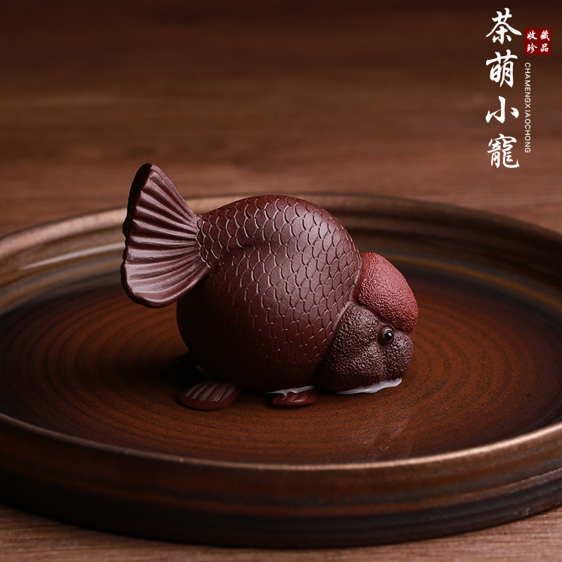 宜兴紫砂全手工茶宠摆件