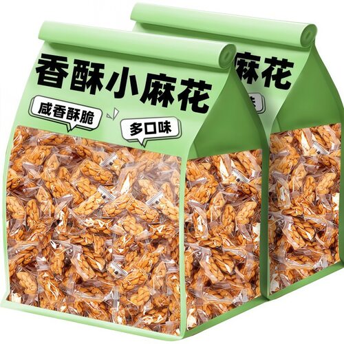 山姆冠香酥小麻花独立小包装糕点整箱休闲零食糕点小吃前台接待食