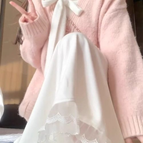 韩系温柔两件套2025秋冬